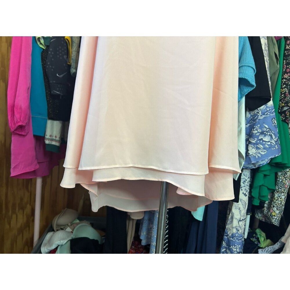 TORRID Sophie Blush Chiffon Double Layer Swing Cami Top Plus Size 3 (3X) NWT - Picture 3 of 11